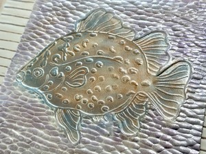 lot 33 image: Framed Fish Art Entitled Scuba III