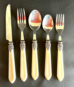 lot 42 image: H.F. LTD Flatware Set
