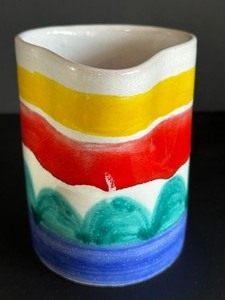 lot 50 image: DeSimone Ceramic Italian Pitcher