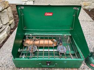 lot 99 image: Coleman Stove and Lantern