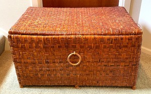 lot 147 image: Vintage Woven Trunk
