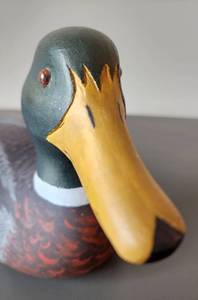 lot 115 image: Mallard Duck Carving