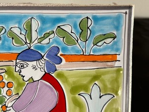 lot 71 image: Desimone Italian Pottery Tile