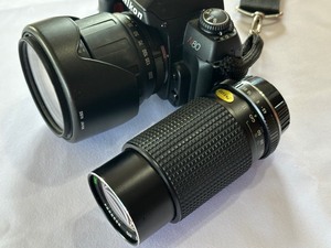 lot 69 image: Nikon N80 Film Camera and Lens