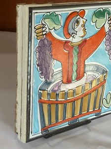 lot 15A image: DeSimone Pottery Tile