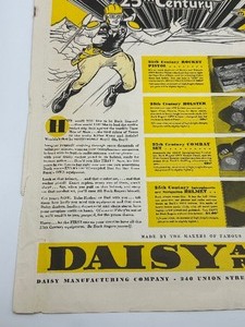 lot 2 image: Vintage Buck Rogers Daisy Air Rifle Advertising Ad