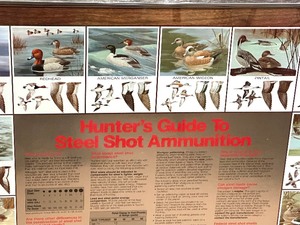 lot 18 image: Framed Hunters Guide to Steel Shot Ammunition
