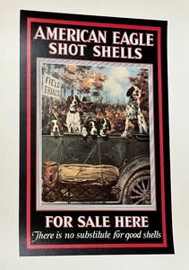 lot 31 image: American Eagle Shot Gun Shells Print