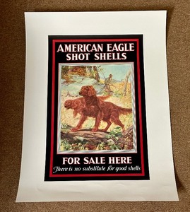 lot 32 image: American Eagle Shot Gun Shells Print
