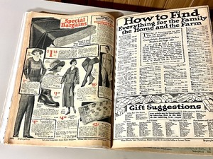 lot 46 image: Montgomery Ward Catalog #99  Fall and Winter 1923-24