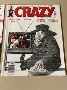 lot 48 image: (3) Vintage CRAZY Comic No. 61, 63 and 66