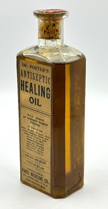 lot 51 image: Antique Medicine Bottle Dr. Porters Antiseptic Healing Oil