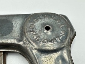 lot 70 image: Antique Toy Bell Tin Pistol
