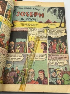 lot 81 image: Two Comic Books - Stories from the Bible New and Old Testament