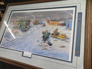 SHANTY TOWN BY KEN ZYLLA .SIGNED AND NUMBERED