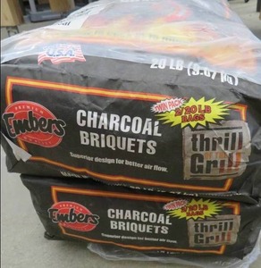 TWIN PACK OF EMBERS CHARCOAL BRIQUETS