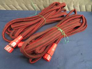 2 NEW FABRIC COATED HOSES