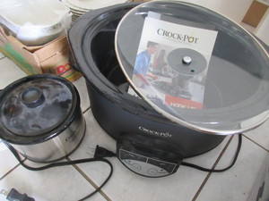 lot 221 image: CROCK POTS - BOTH ARE NEW