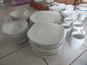 lot 290 image: DANSK, WHITE, EVERYDAY DISHES