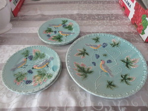 lot 421 image: ZELL BIRD PLATES