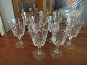 lot 452 image: MONT ROYALE, VINTAGE, CANADIAN - MRC2 PATTERN - WATER GOBLETS