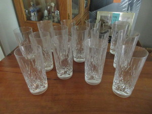 lot 453 image: MONT ROYALE, VINTAGE CANADIAN - MRC2 PATTERN- HIGHBALL GLASS