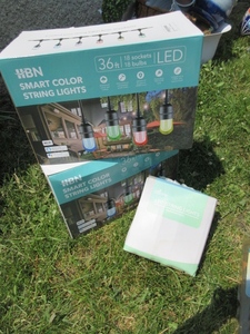 lot 710 image: OUTDOOR LIGHTING - WIFI COMPATIBLE - NEW