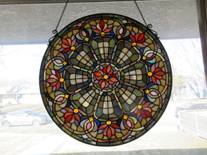 lot 97 image: STAINED GLASS