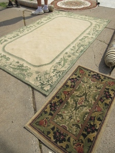 lot 192 image: AREA RUGS