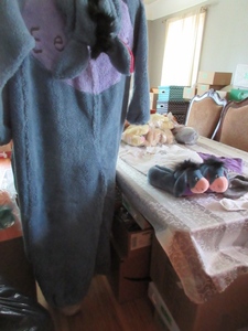 lot 335 image: EEYORE ADULT CLOTHING AND COSTUME