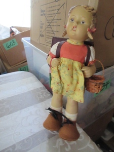 lot 358 image: M.J. HIMMEL DOLL FROM GERMANY