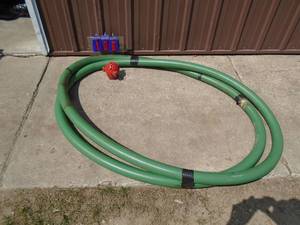 New 25 water suction line 2 with intake adapter. As shown.