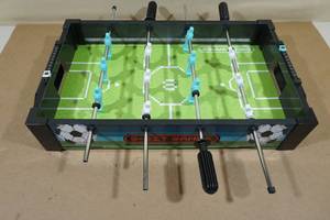 lot 10 image: 8-Bit Games Lightup Table Top Foosball Game