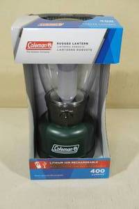 lot 22 image: Coleman Rugged Rechargeable Lantern