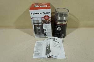 lot 35 image: Hamilton Beach Custom Grind Coffee Grinder