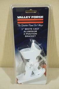 lot 103 image: Valley Forge 1 White Cast Aluminum 2-Position Bracket