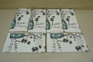 lot 104 image: 6 Terry Kitchen Towels