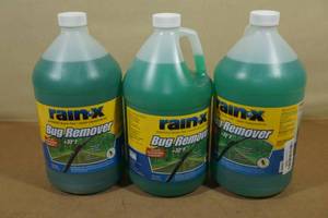 lot 105 image: 3 Rain X Bug Remover Windshield Washer Fluid