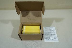 lot 110 image: Box of Yellow Sticky Sheets for Insects IndoorOutdoor Plants