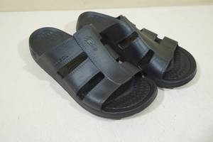 lot 124 image: Nuusol Mens Stanley Slide Sandals -Size 9, Black
