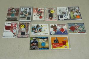 lot 172 image: Jersey Insert Football Cards - Phillip Lindsay, Jonathan Stewart