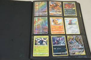 lot 187 image: Binder of Pokemon Cards - Rares, Full Arts, Holos