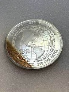 1oz .999 Silver Ethereum Round