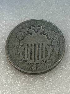 1869 Shield Nickel