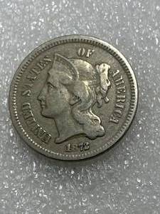 1872 Three Cent Nickel