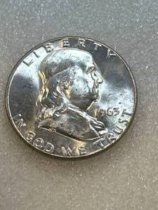 1963 Franklin Half Dollar (appears uncirculated)