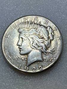 1922 Silver Peace Dollar