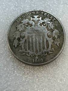 1869 Shield Nickel