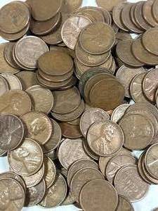 1 Pound Unsearched Wheat Pennies