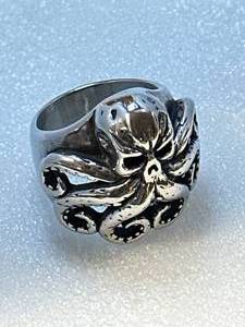 Unique Octopus Ring Size 12